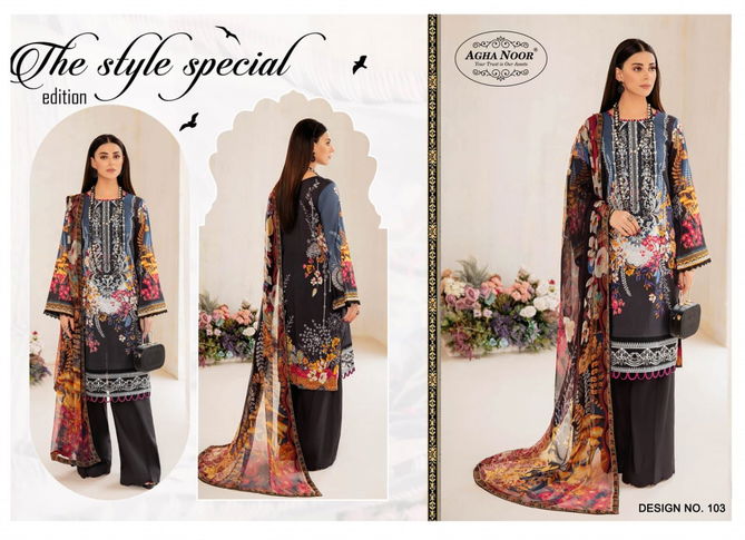 Rangrez Vol 1 By Agha Noor Lawn Cotton Pakistani Dress Material Wholesale Price In Surat